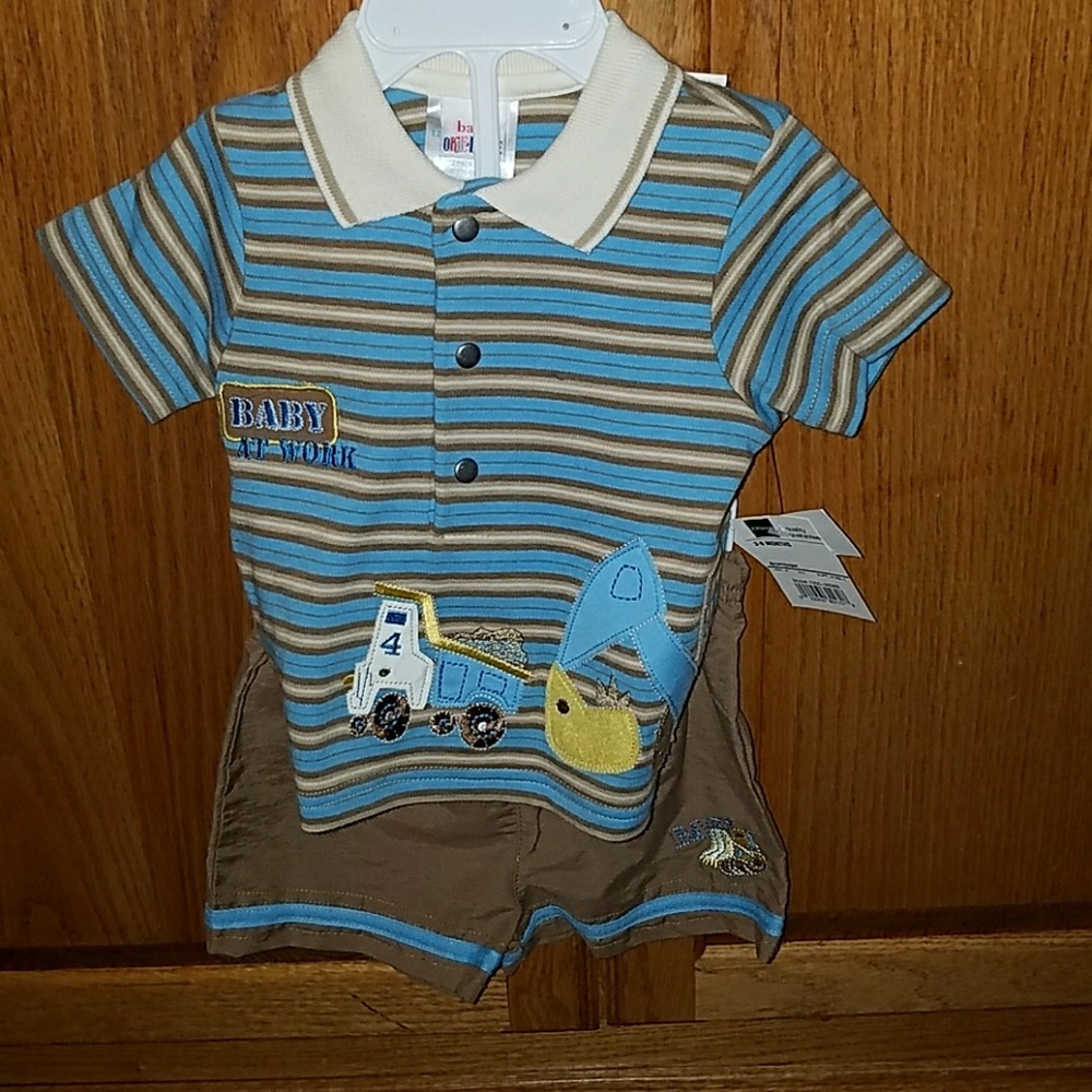 Baby Boys short Set with matching socks